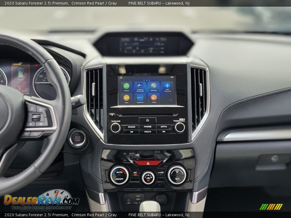 2020 Subaru Forester 2.5i Premium Crimson Red Pearl / Gray Photo #4