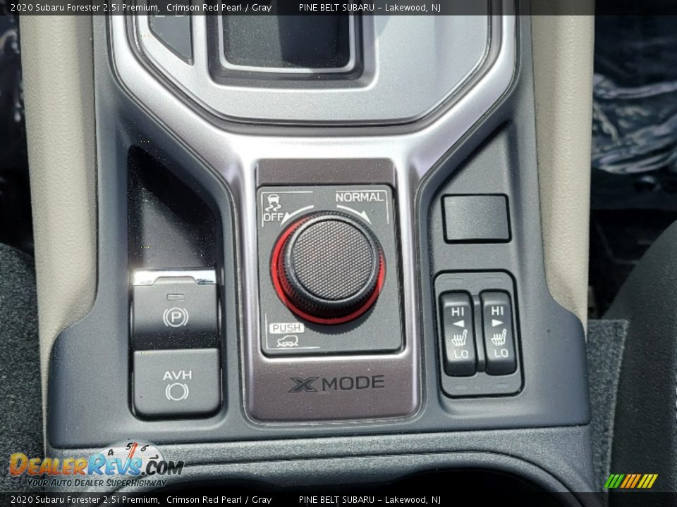 2020 Subaru Forester 2.5i Premium Crimson Red Pearl / Gray Photo #9