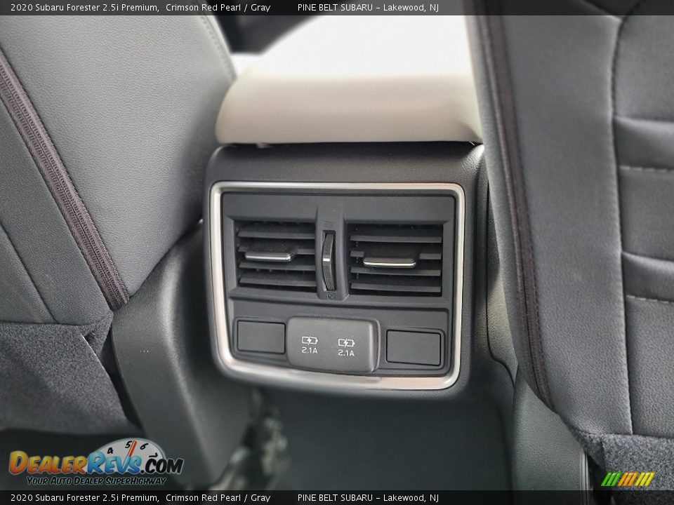 2020 Subaru Forester 2.5i Premium Crimson Red Pearl / Gray Photo #13