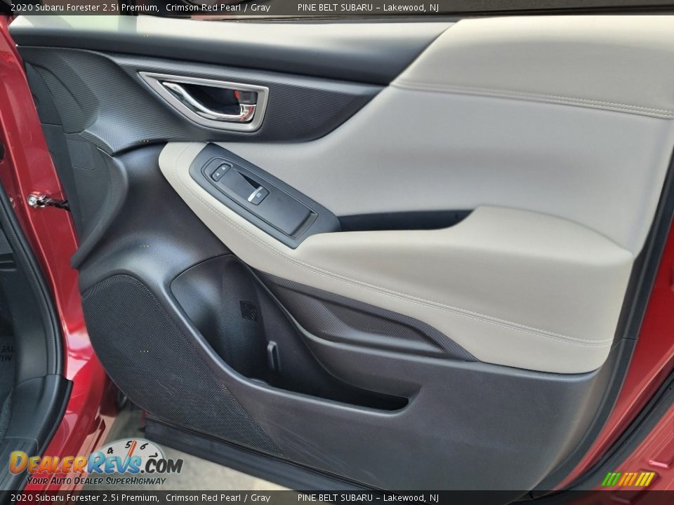 2020 Subaru Forester 2.5i Premium Crimson Red Pearl / Gray Photo #25