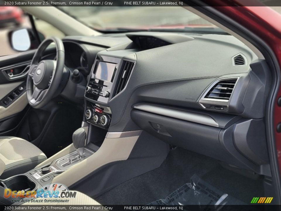 2020 Subaru Forester 2.5i Premium Crimson Red Pearl / Gray Photo #26