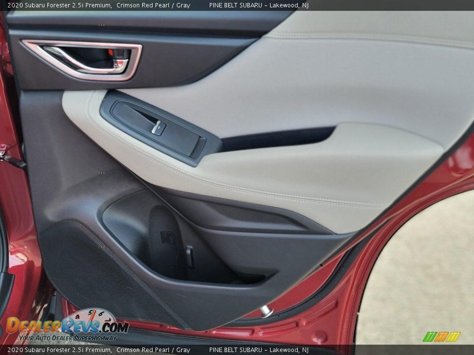 2020 Subaru Forester 2.5i Premium Crimson Red Pearl / Gray Photo #28