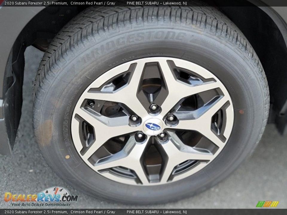 2020 Subaru Forester 2.5i Premium Crimson Red Pearl / Gray Photo #29