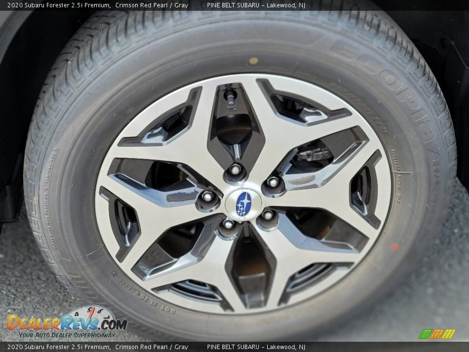 2020 Subaru Forester 2.5i Premium Crimson Red Pearl / Gray Photo #32