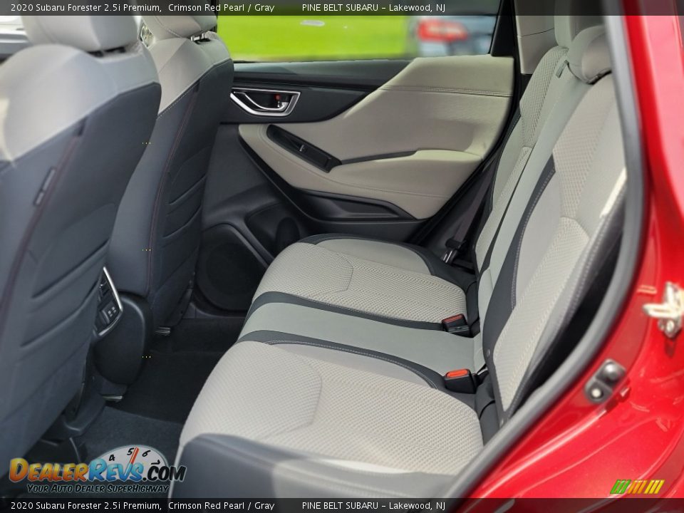 2020 Subaru Forester 2.5i Premium Crimson Red Pearl / Gray Photo #33