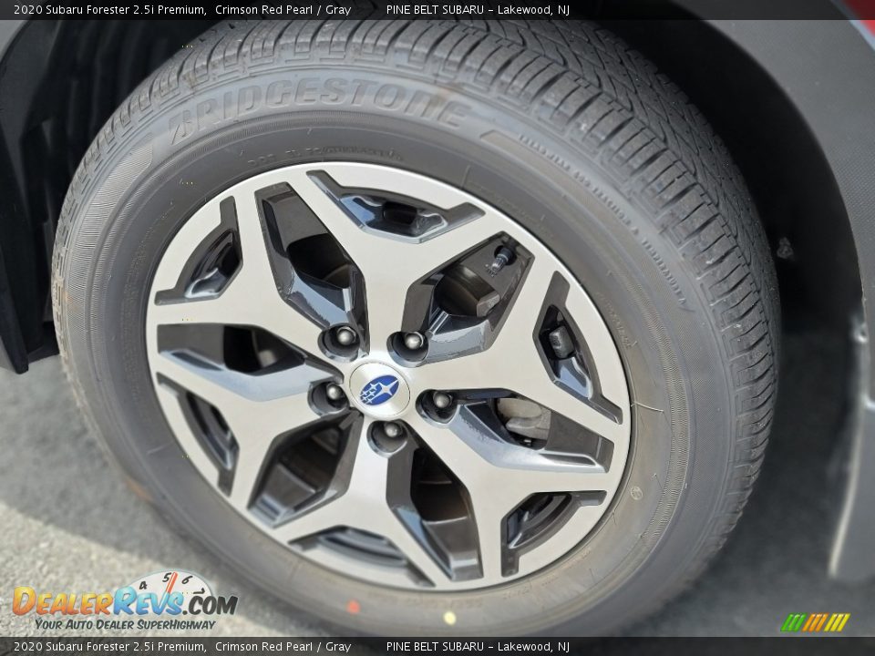 2020 Subaru Forester 2.5i Premium Crimson Red Pearl / Gray Photo #34