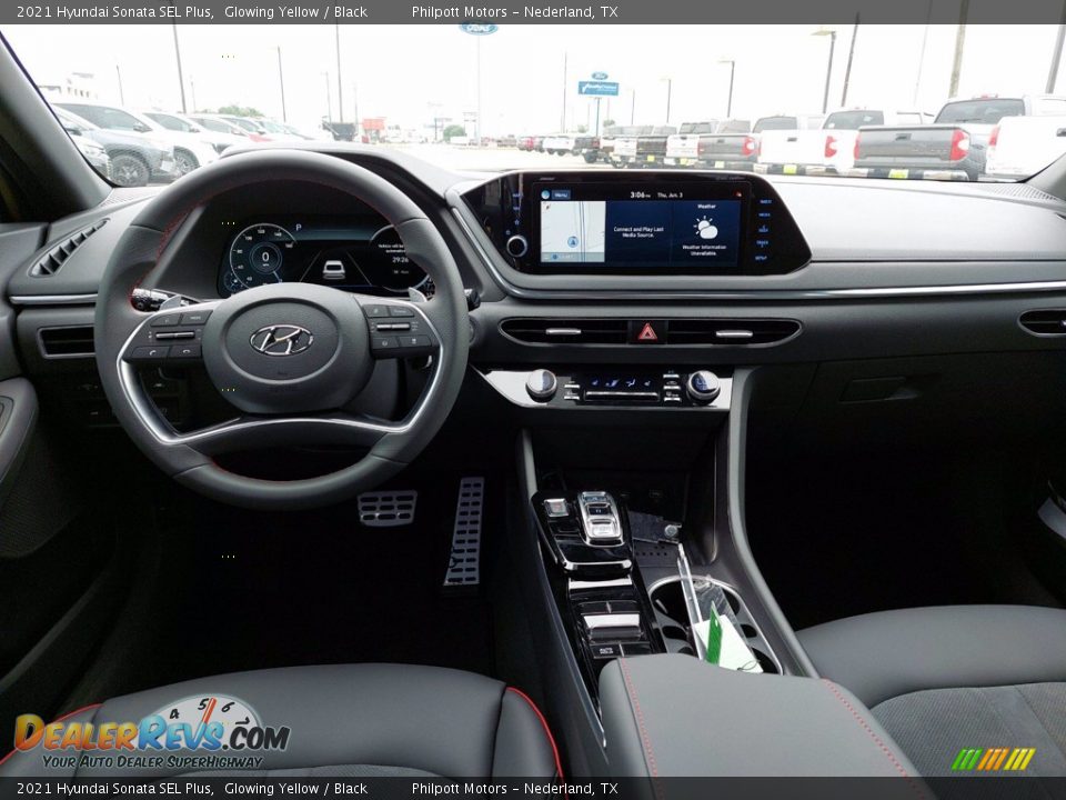 Front Seat of 2021 Hyundai Sonata SEL Plus Photo #24