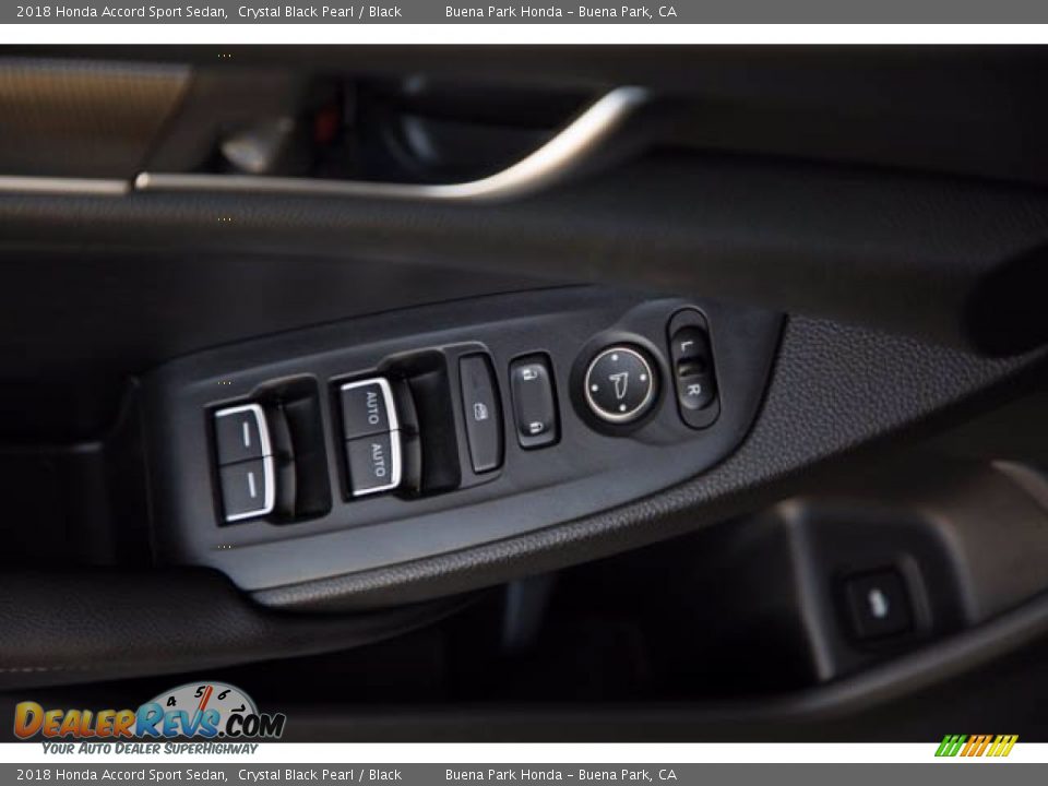 2018 Honda Accord Sport Sedan Crystal Black Pearl / Black Photo #29