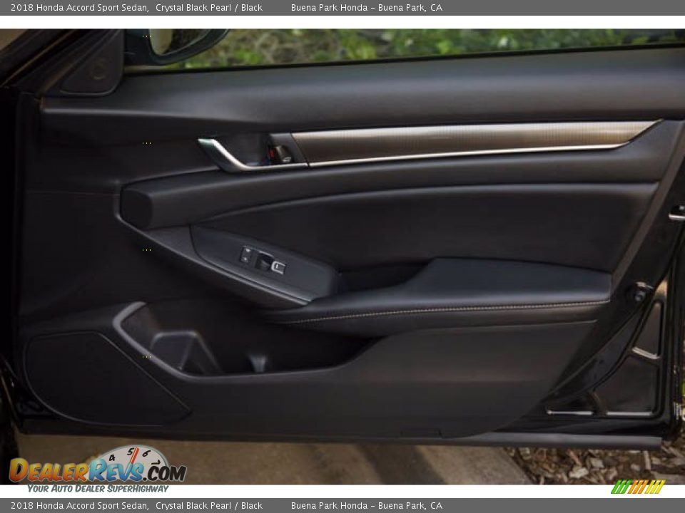 2018 Honda Accord Sport Sedan Crystal Black Pearl / Black Photo #32