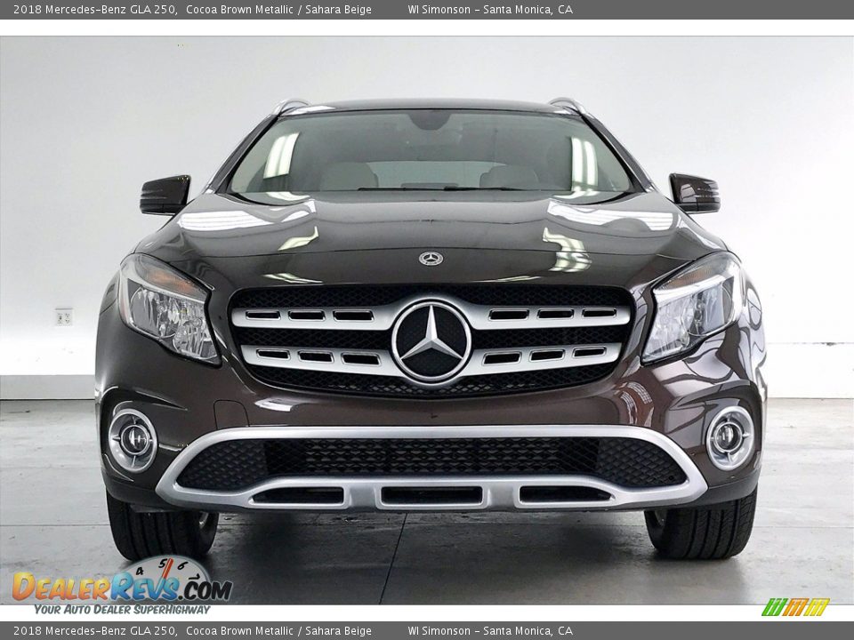 2018 Mercedes-Benz GLA 250 Cocoa Brown Metallic / Sahara Beige Photo #2