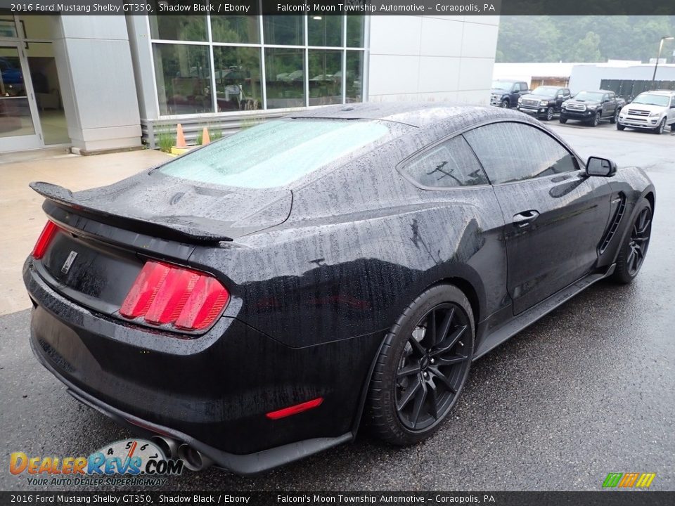 2016 Ford Mustang Shelby GT350 Shadow Black / Ebony Photo #2