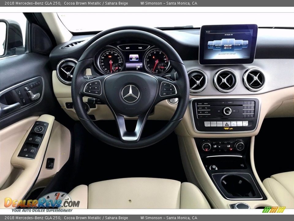 2018 Mercedes-Benz GLA 250 Cocoa Brown Metallic / Sahara Beige Photo #4