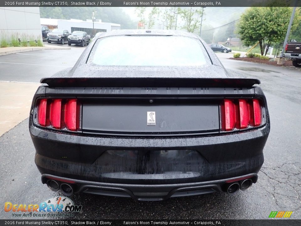 2016 Ford Mustang Shelby GT350 Shadow Black / Ebony Photo #3