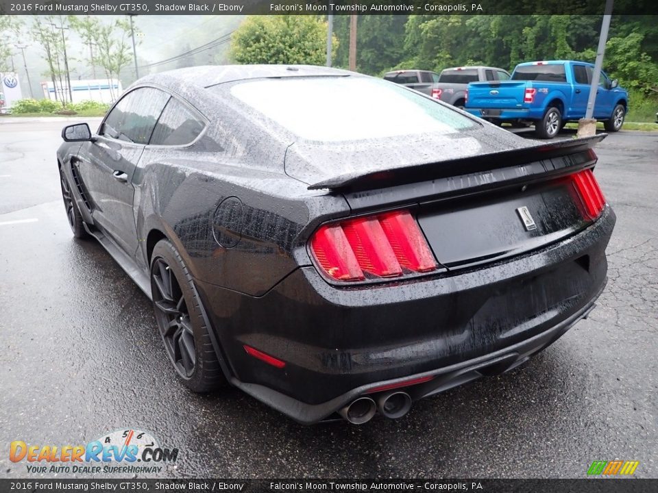 2016 Ford Mustang Shelby GT350 Shadow Black / Ebony Photo #4