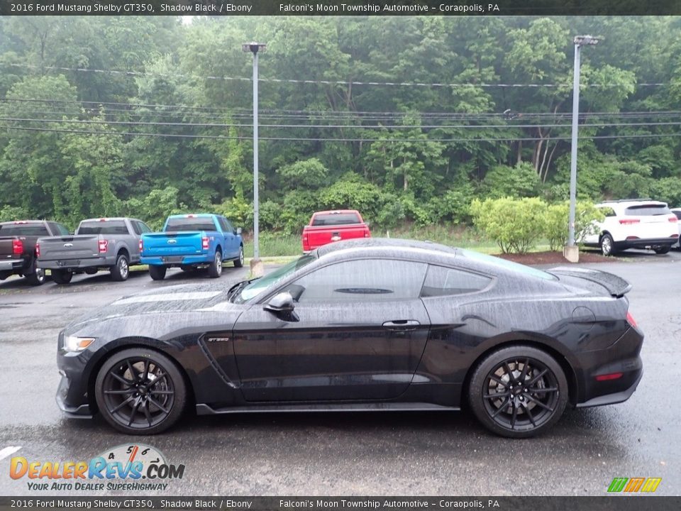 2016 Ford Mustang Shelby GT350 Shadow Black / Ebony Photo #5