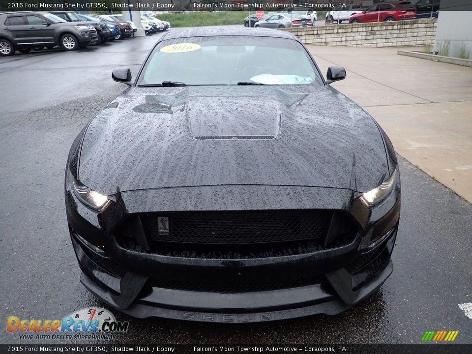 2016 Ford Mustang Shelby GT350 Shadow Black / Ebony Photo #7