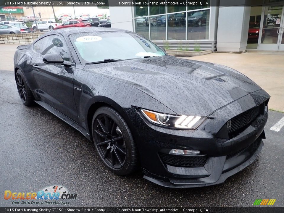 2016 Ford Mustang Shelby GT350 Shadow Black / Ebony Photo #8