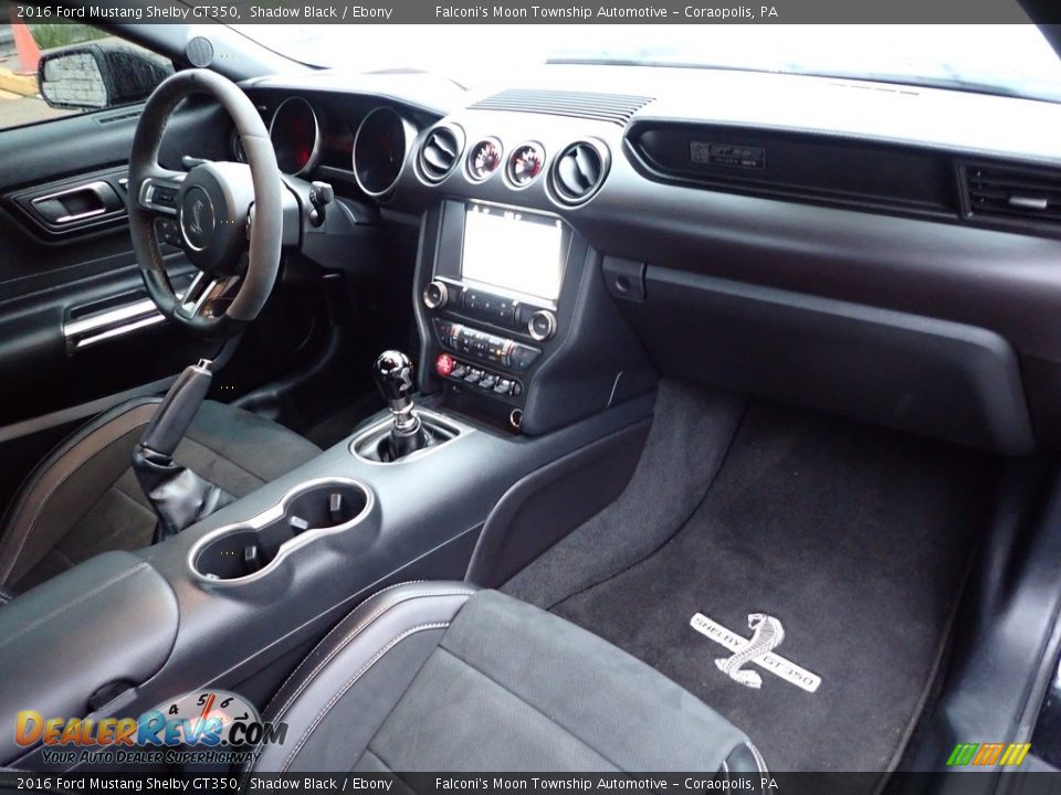 2016 Ford Mustang Shelby GT350 Shadow Black / Ebony Photo #11
