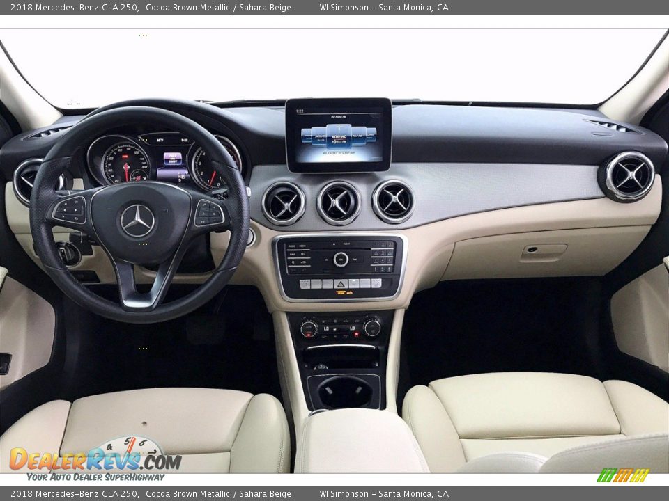 2018 Mercedes-Benz GLA 250 Cocoa Brown Metallic / Sahara Beige Photo #15