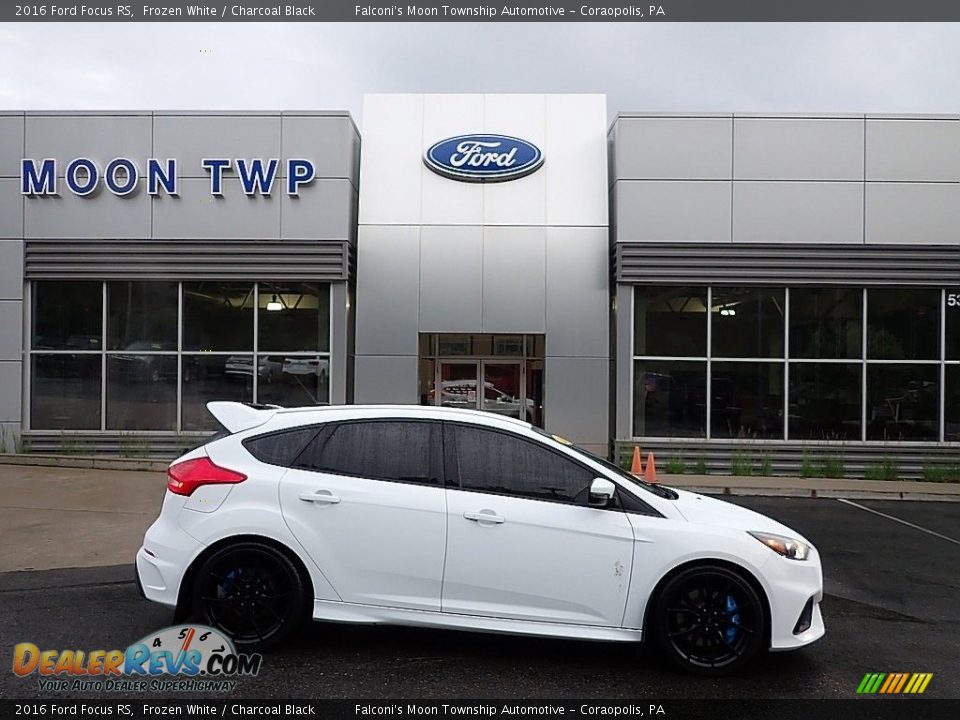 2016 Ford Focus RS Frozen White / Charcoal Black Photo #1