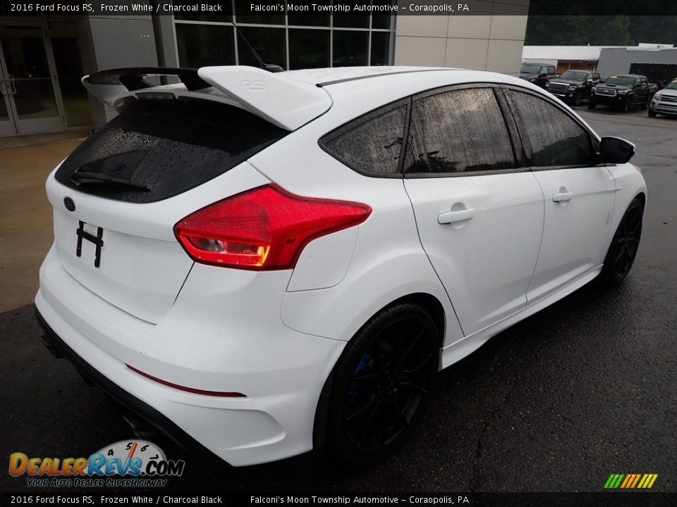 2016 Ford Focus RS Frozen White / Charcoal Black Photo #2