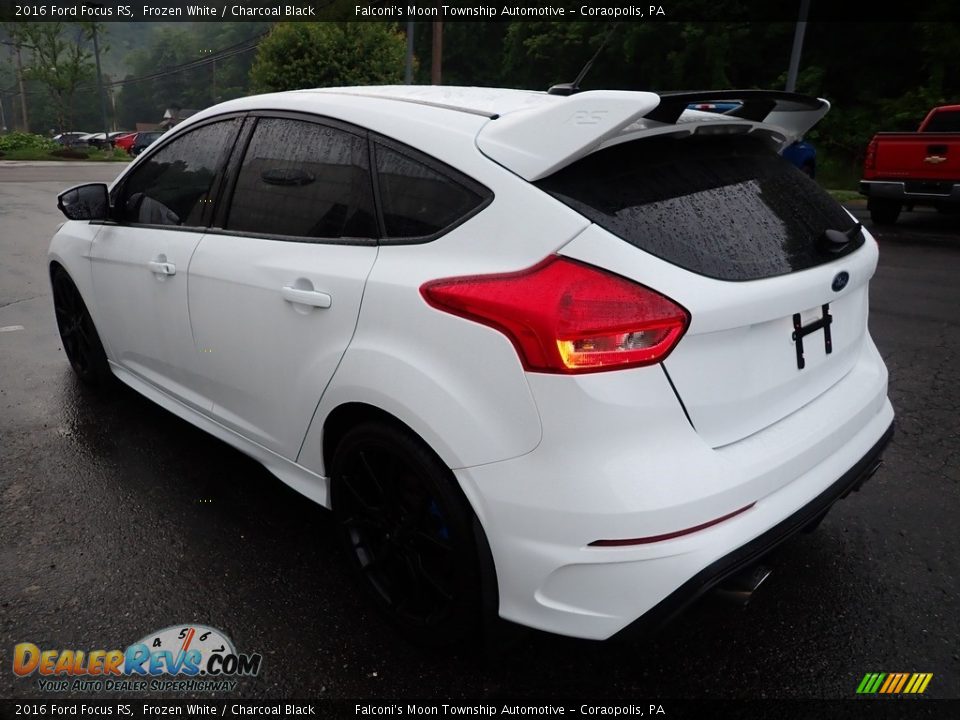 2016 Ford Focus RS Frozen White / Charcoal Black Photo #5