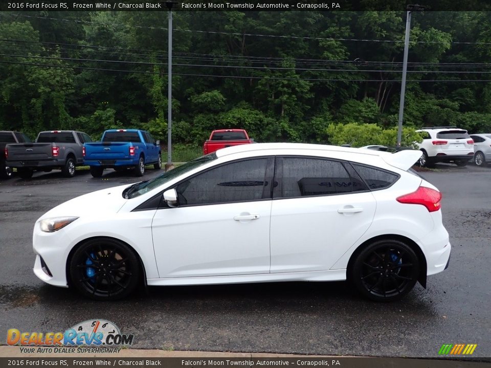 Frozen White 2016 Ford Focus RS Photo #6