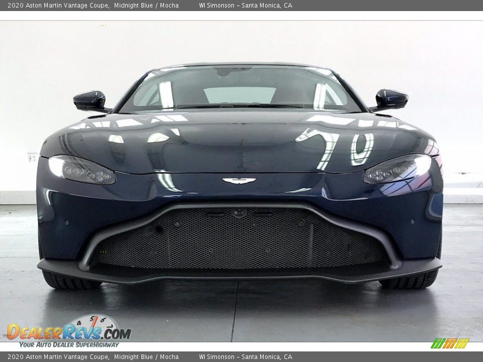 2020 Aston Martin Vantage Coupe Midnight Blue / Mocha Photo #2