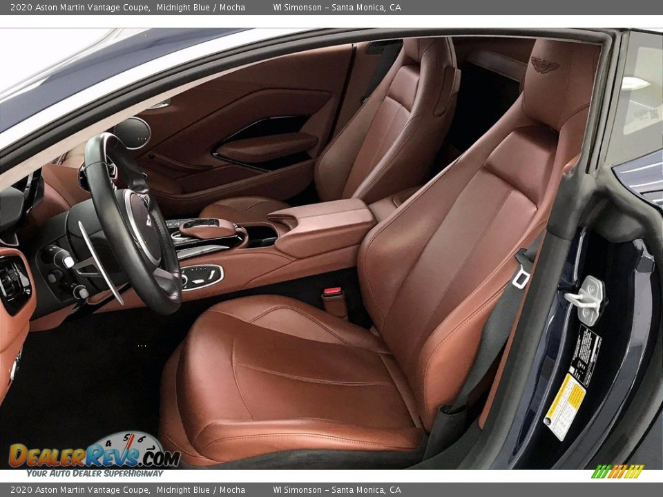 Mocha Interior - 2020 Aston Martin Vantage Coupe Photo #16