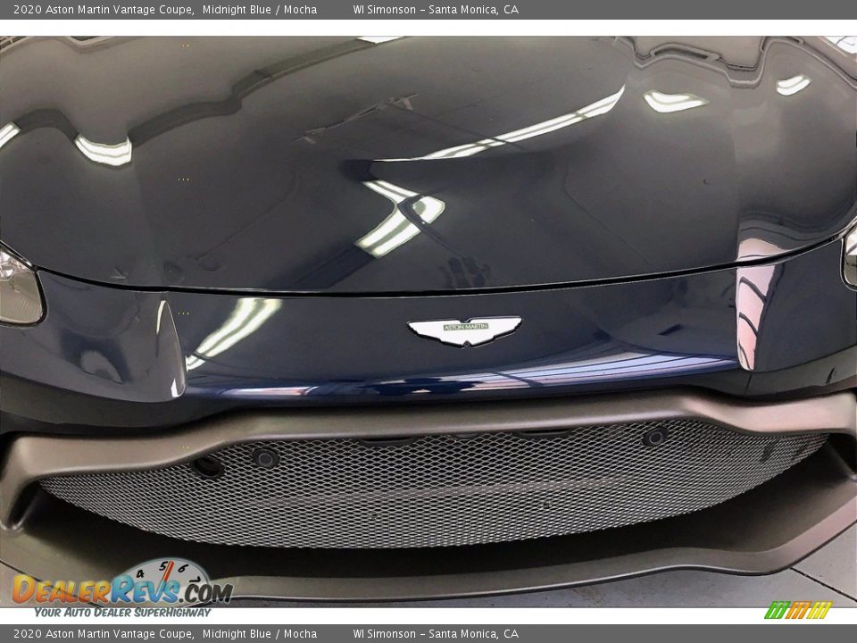 2020 Aston Martin Vantage Coupe Midnight Blue / Mocha Photo #25