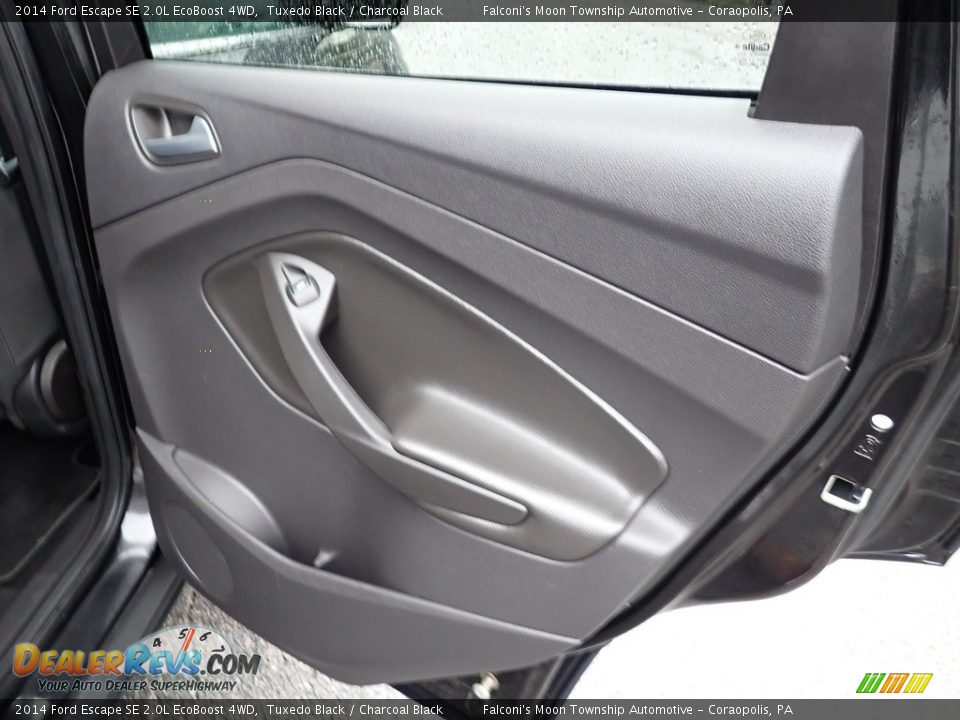 2014 Ford Escape SE 2.0L EcoBoost 4WD Tuxedo Black / Charcoal Black Photo #14