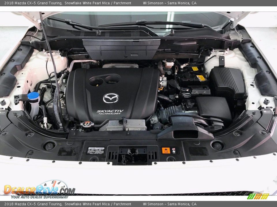 2018 Mazda CX-5 Grand Touring 2.5 Liter SKYACTIV-G DI DOHC 16-Valve VVT 4 Cylinder Engine Photo #9