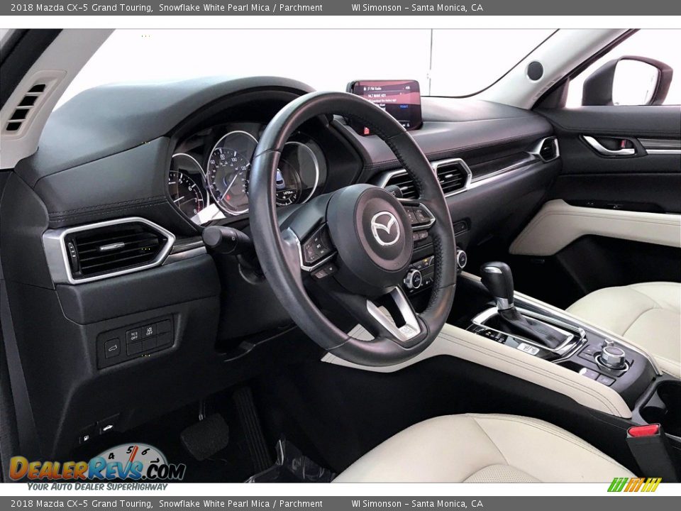 Dashboard of 2018 Mazda CX-5 Grand Touring Photo #14