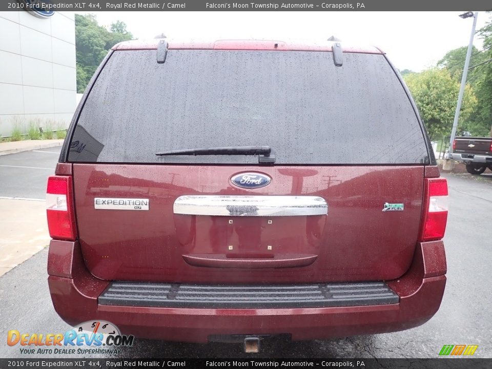 2010 Ford Expedition XLT 4x4 Royal Red Metallic / Camel Photo #3