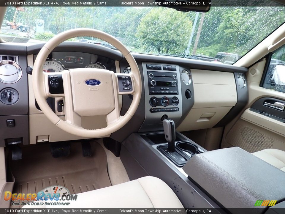 2010 Ford Expedition XLT 4x4 Royal Red Metallic / Camel Photo #20