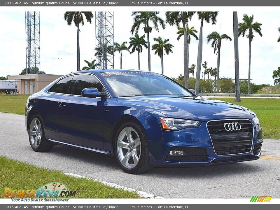 Front 3/4 View of 2016 Audi A5 Premium quattro Coupe Photo #1