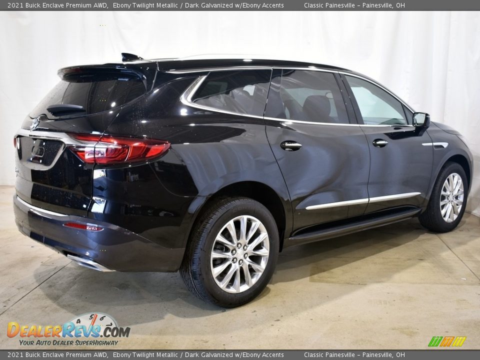 2021 Buick Enclave Premium AWD Ebony Twilight Metallic / Dark Galvanized w/Ebony Accents Photo #2