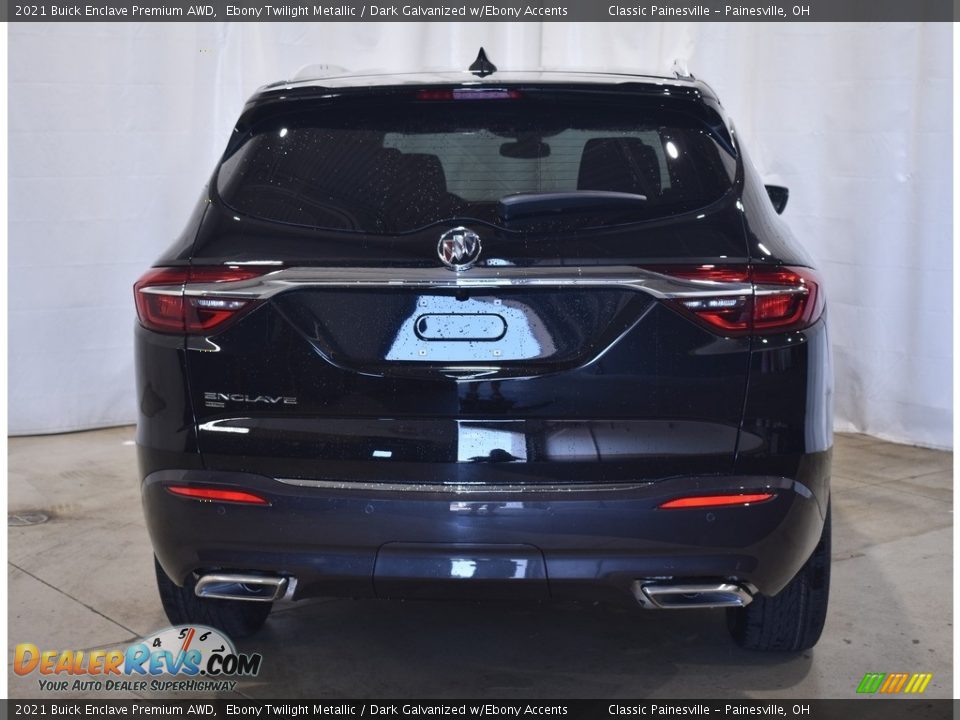 2021 Buick Enclave Premium AWD Ebony Twilight Metallic / Dark Galvanized w/Ebony Accents Photo #3