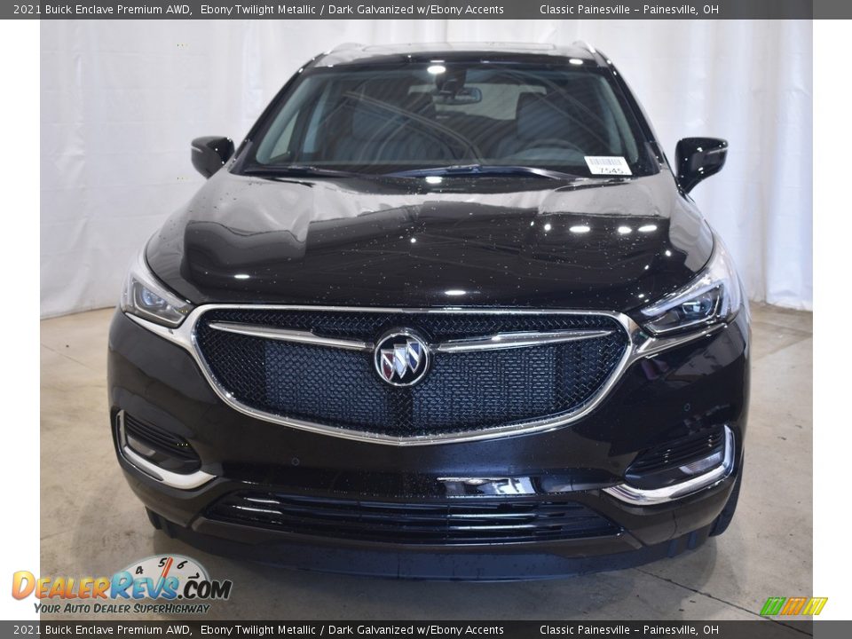 2021 Buick Enclave Premium AWD Ebony Twilight Metallic / Dark Galvanized w/Ebony Accents Photo #4