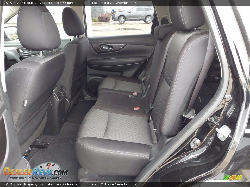 Rear Seat of 2019 Nissan Rogue S Photo #6