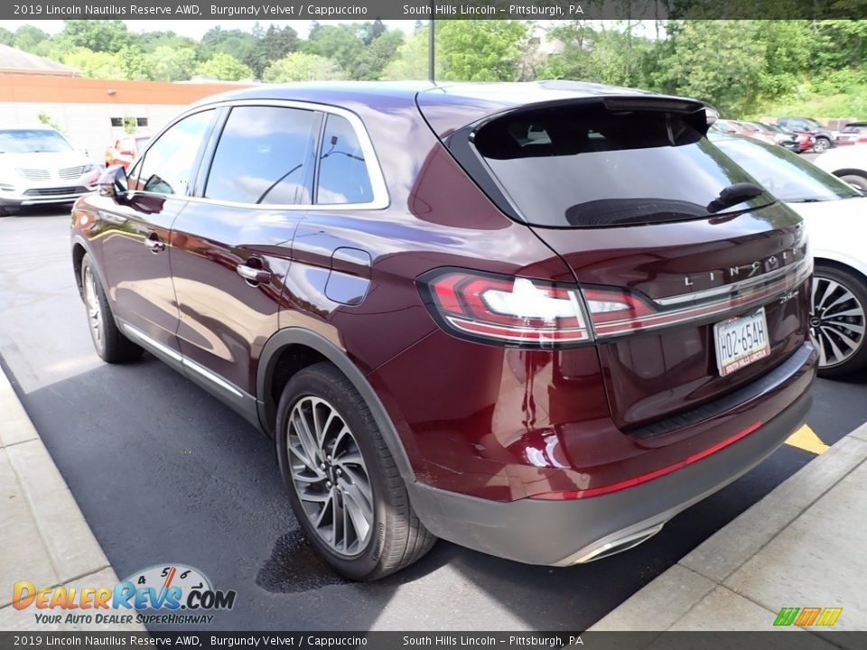 2019 Lincoln Nautilus Reserve AWD Burgundy Velvet / Cappuccino Photo #2