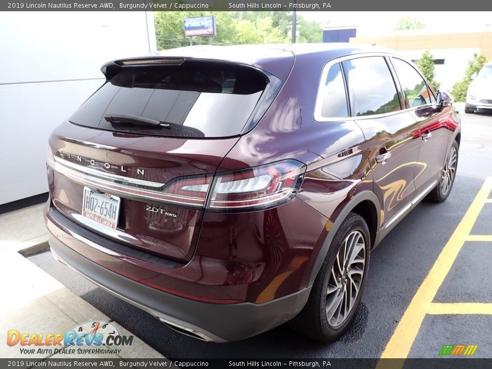 2019 Lincoln Nautilus Reserve AWD Burgundy Velvet / Cappuccino Photo #3