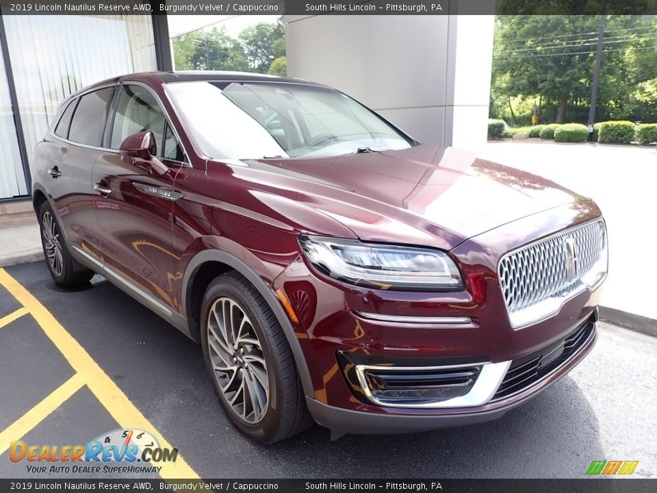 Burgundy Velvet 2019 Lincoln Nautilus Reserve AWD Photo #4