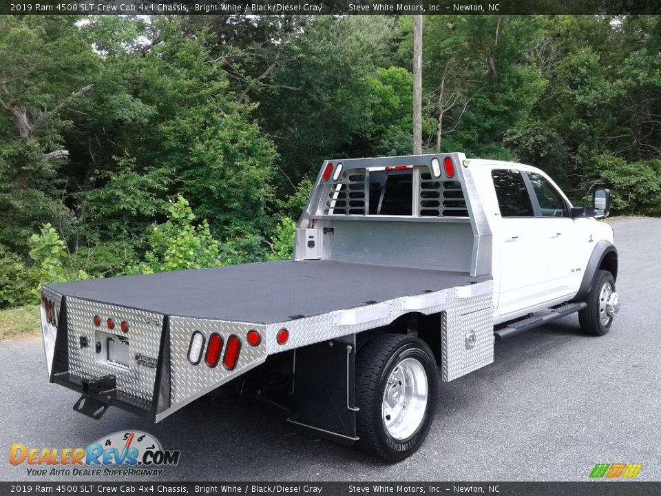 2019 Ram 4500 SLT Crew Cab 4x4 Chassis Bright White / Black/Diesel Gray Photo #6