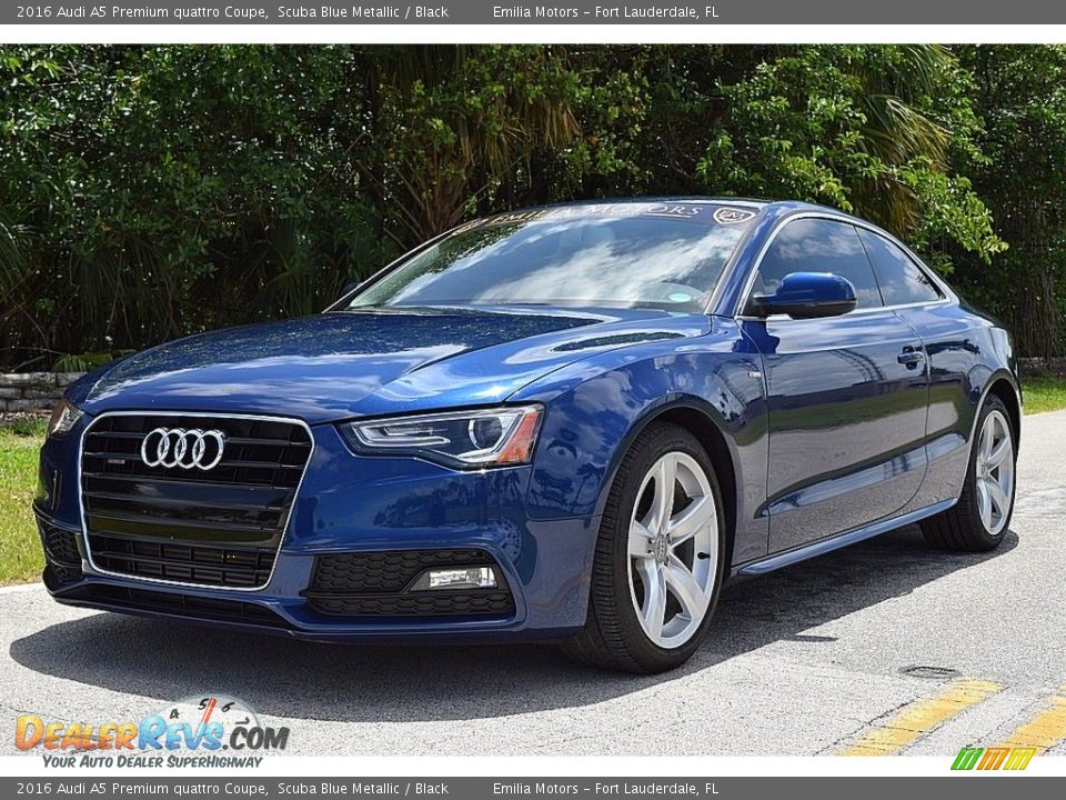 Scuba Blue Metallic 2016 Audi A5 Premium quattro Coupe Photo #13