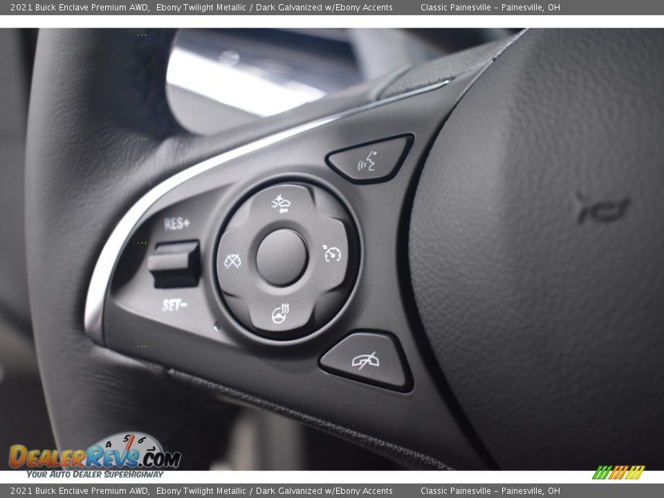 2021 Buick Enclave Premium AWD Ebony Twilight Metallic / Dark Galvanized w/Ebony Accents Photo #15