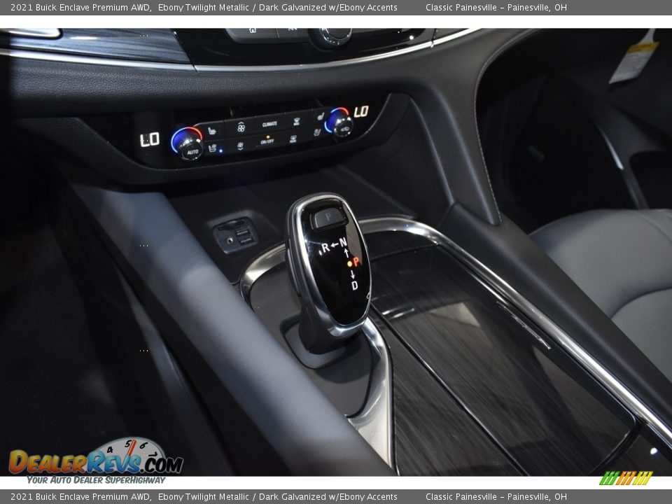 2021 Buick Enclave Premium AWD Ebony Twilight Metallic / Dark Galvanized w/Ebony Accents Photo #16