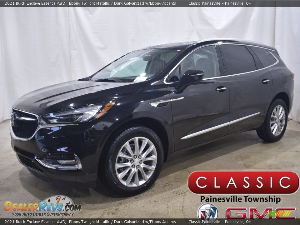 2021 Buick Enclave Essence AWD Ebony Twilight Metallic / Dark Galvanized w/Ebony Accents Photo #1