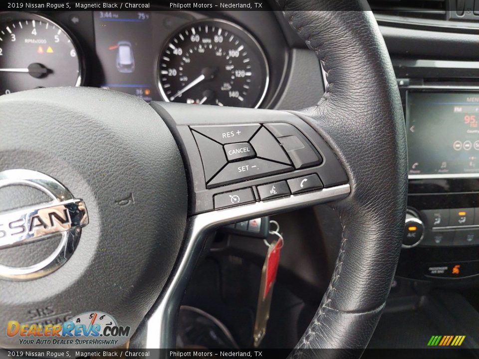 2019 Nissan Rogue S Steering Wheel Photo #17