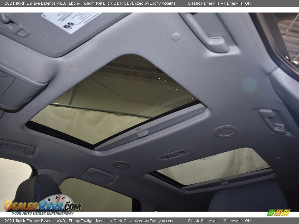 2021 Buick Enclave Essence AWD Ebony Twilight Metallic / Dark Galvanized w/Ebony Accents Photo #6